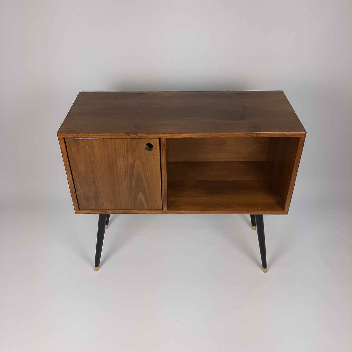 Vinyl Record Storage | Console Table | Mid Century Modern Table | Sideboard