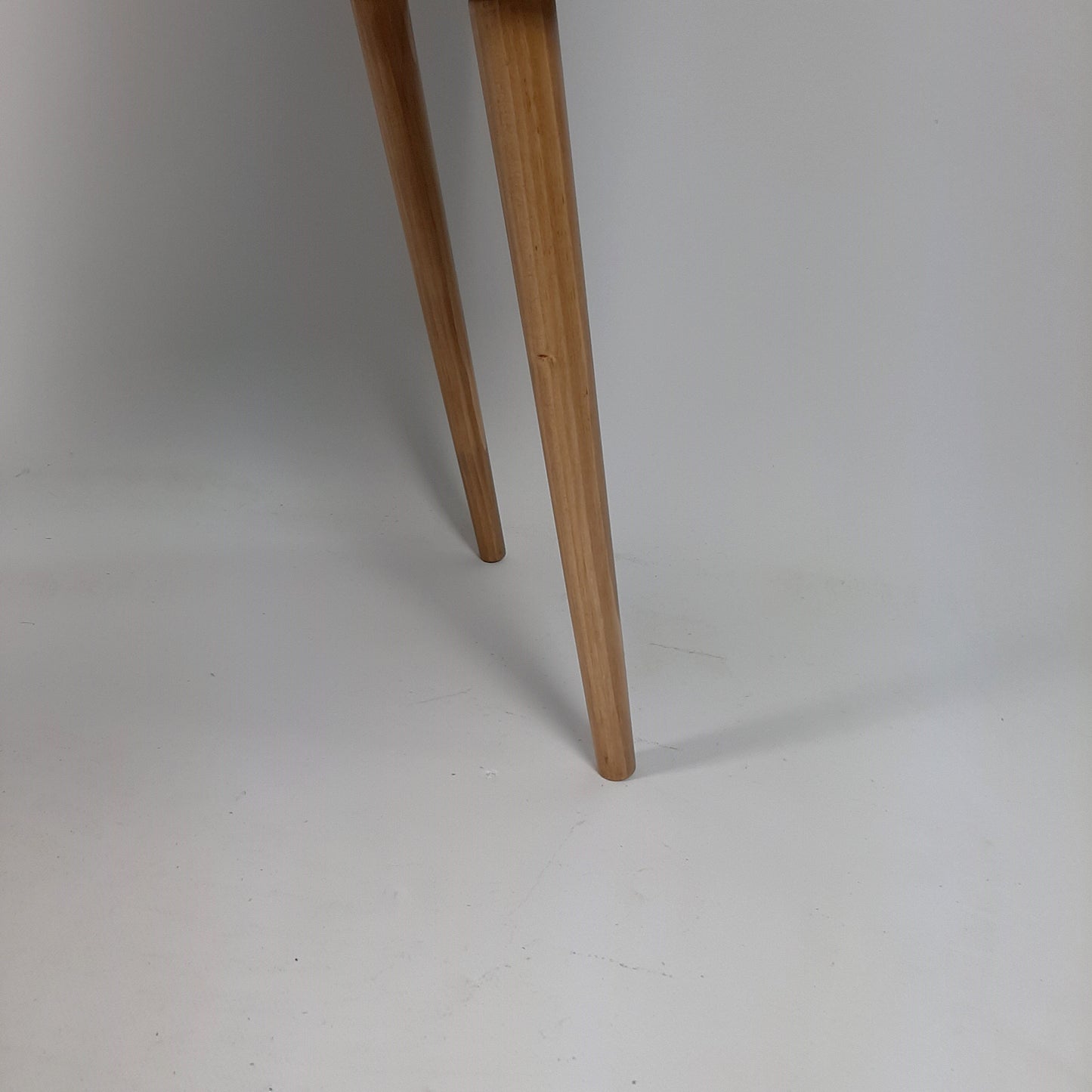 Walnut Sideboard with Oak Legs & Oak Door | Vinyl Record Storage | Mid Century Cabinet | Sideboard | Vinyl Storage | Coffee Table