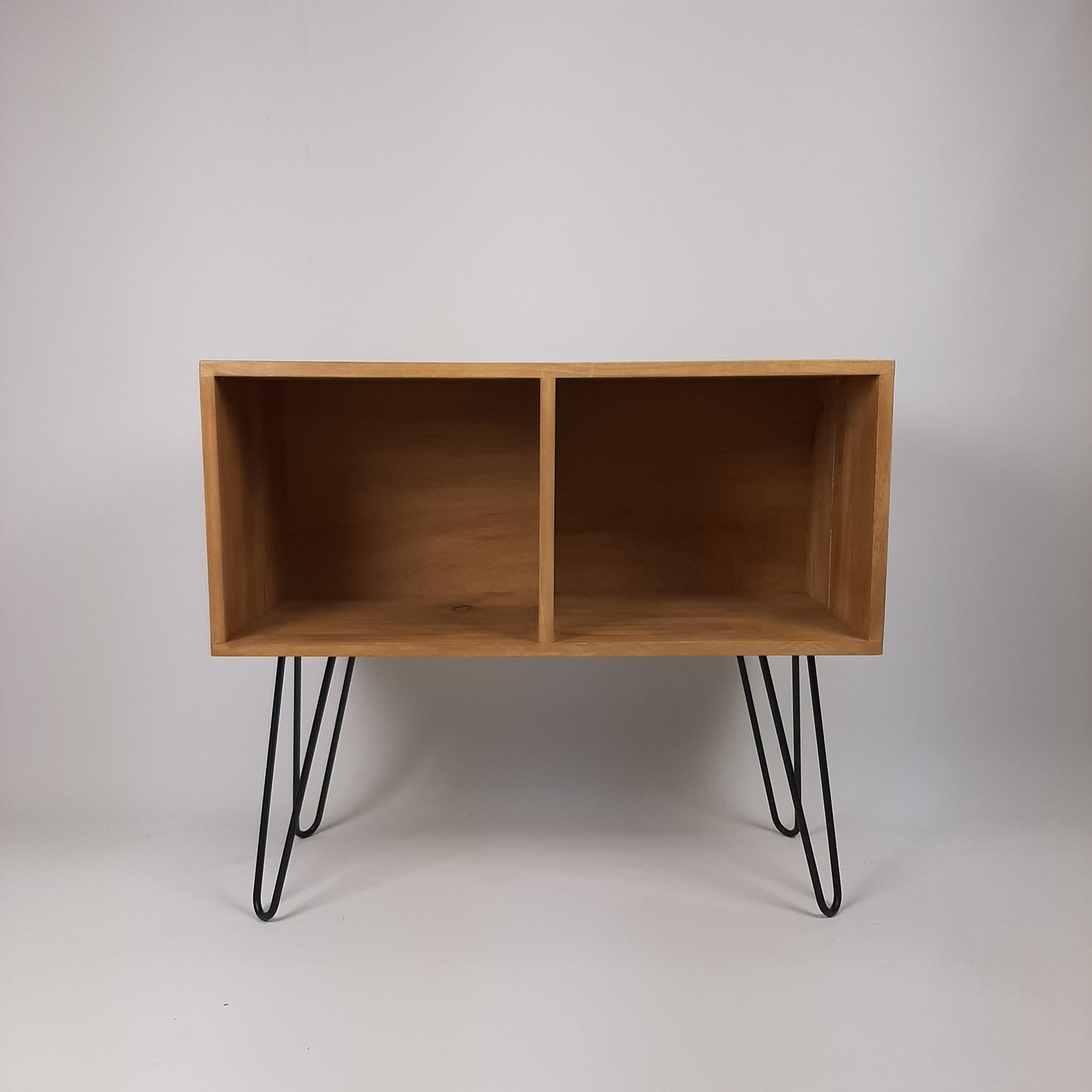 Oak Sideboard with Metal Legs | Handmade Sideboard | Media Console | Solid Wood Sideboard | Light Wood Sideboard