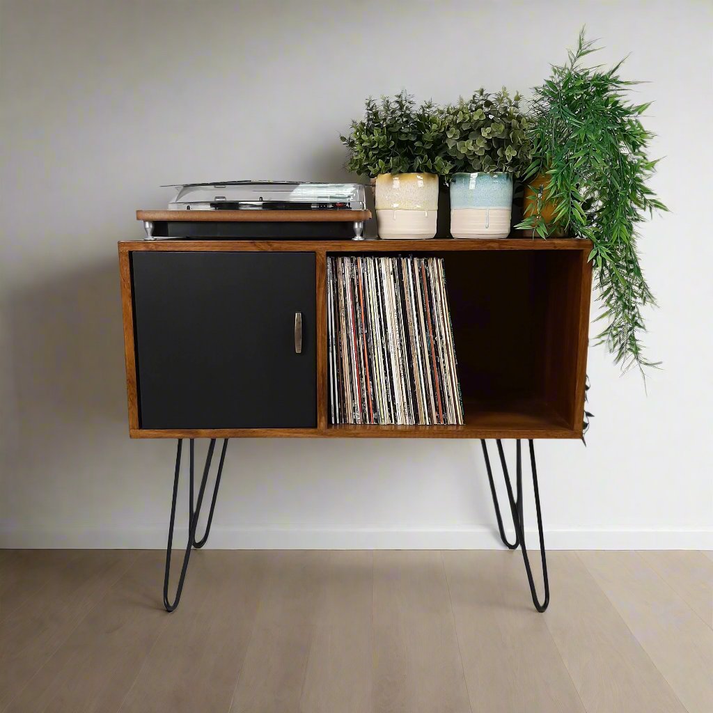Walnut Vinyl Record Tables