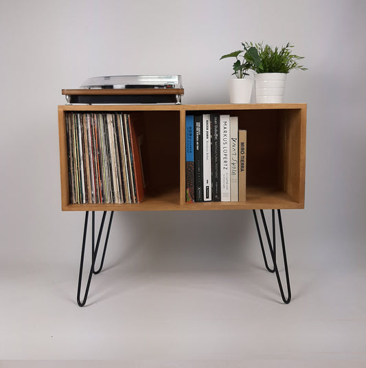 Oak Sideboard with Metal Legs | Handmade Sideboard | Media Console | Solid Wood Sideboard | Light Wood Sideboard
