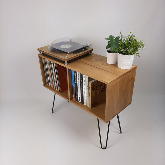 Oak Sideboard with Metal Legs | Handmade Sideboard | Media Console | Solid Wood Sideboard | Light Wood Sideboard